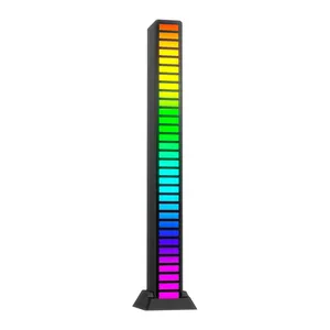 Barra de luzes de nivel para Musica Acegeek Light, RGB, Black, AG-LIGHT-BK