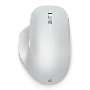 Mouse Ergonomico Microsoft, 2.4 GHz, Wireless, Branco, 222-00019