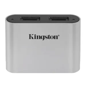 Leitor Cartao de Memoria Kingston Workflow, MicroSD Reader, USB-C, WFS-SDC