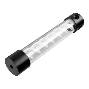 Reservatorio Barrow 305mm Espiral Branco Cover Preto, TLYK305 BRANCO/PRETO