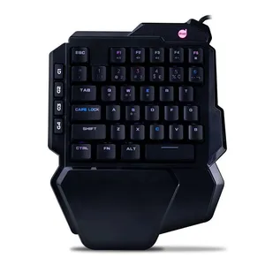 Teclado Mecanico Gamer Dazz Shuriken, RGB, Switch Azul, Preto, 62000020