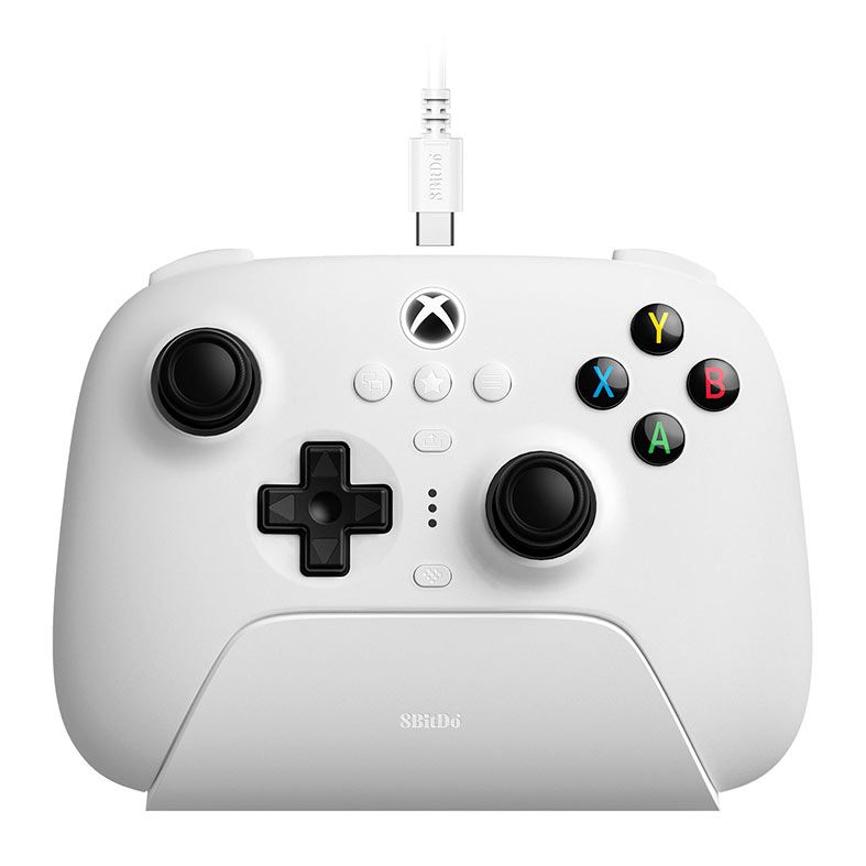 Controle 8BitDo Ultimate3-Mode, Bluetooth, Para Xbox, Branco, 81HB01D