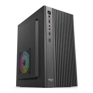 Gabinete Office Aigo Q2503, Mini-Tower, Preto, Q2503-BK
