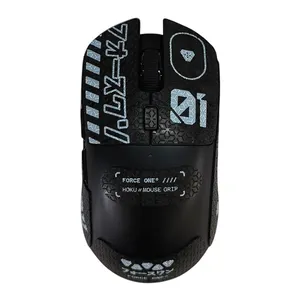 Mouse Gamer Force One Hoku Pro Black 2.0, 26000DPI, 6 Botoes, Wireless, FR.MO.HK.03