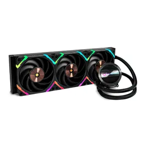 Water Cooler Valkyrie Dragonfang GL36, ARGB, 360mm, Preto, GL-360-BLK