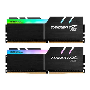 Memoria G.Skill Trident Z RGB 32GB (2x16) DDR4 4000Mhz Preta, F4-4000C16D-32GTZRA