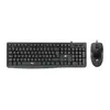Kit Teclado e Mouse Acer EAK040, ABNT2, Preto, EAK040-BK