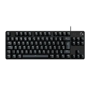 Teclado Mecanico Gamer Logitech G413 TKL SE, Led Branco, ABNT2, Preto, 920-010562