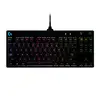 Teclado Mecanico Logitech G PRO RGB Switch GX Blue Clicky, 920-009388
