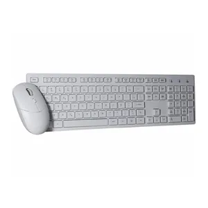 Kit Teclado e Mouse K-Mex KA60W9+MAA7W7, Wireless, Mouse 2400DPI, Teclado Membrana, Branco, B2KA60W90010B0X