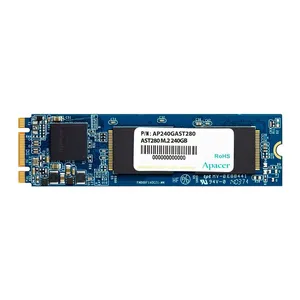 SSD Apacer AST280, 240GB, M.2 2280, Sata III 6GB/s, Leitura 520MB/s, Gravacao 495MB/s, AP240GAST280-1