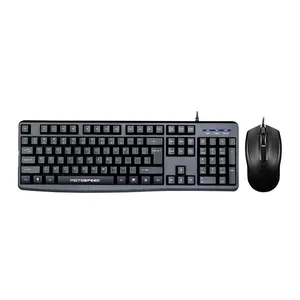 Kit Teclado e Mouse Motospeed S102, ABNT2, USB, Mouse 3 Botoes, Preto, KGM-S102-BK-ME-ABNT2