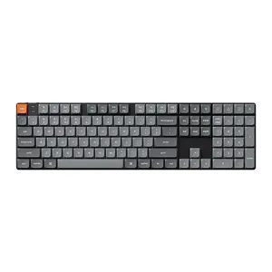 Teclado Mecanico Keychron K5 Max, RGB, Wireless, Switch Vermelho, Preto e Cinza, K5M-H1