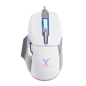 Mouse Gamer Foxxray BM-88, RGB, 7200DPI, 7 Botoes, Branco, FXR-BM-88-WH