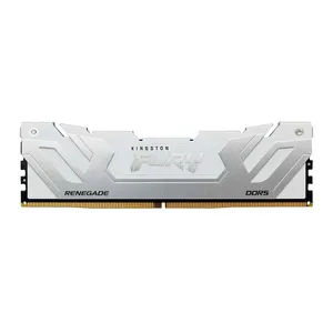 Memoria Kingston Fury Renegade, 24GB (1x24GB), DDR5, 8400MHz, C40, Branco e Prata, KF584CU40RW-24
