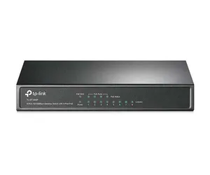 Switch TP-Link Desktop 8 Portas - 4 Portas PoE 10/100Mbps, TL-SF1008P