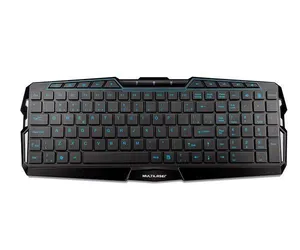 Teclado Multi multimídia USB preto, TC182