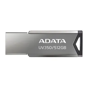 Pen Drive Adata UV350, 512GB, USB 3.2, Preto, AUV350-512G-RBK