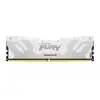 Memoria Kingston Fury Renegade, 16GB (1x16GB), DDR5, 6400MHz, C32, Branca e Prata, KF564C32RW-16