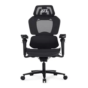 Cadeira Gamer DT3 Chrono, Preto e Dourada, 14180-4