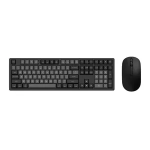 Kit Teclado e Mouse Monsgeek MX108, Bluetooth, 1200DPI, Preto e Prata , MONSGEEK-MX108-SILVER