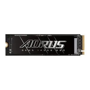 SSD Gigabyte Aorus 14000, 1TB, M.2 2280, PCIe 5.0 NVMe, Leitura 13600MB/s, Gravacao 10200MB/s, AG514K1TB