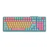 Teclado Mecanico Cooler Master MK770, RGB, Wireless, Switch Kailh Box V2 White, Macaron, MK-770-MCKW1-US