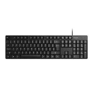 Teclado Philips K254, ABNT2, Preto, SPK6254
