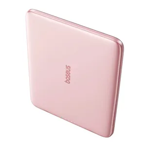 Carregador Portatil Baseus Magsafe Picogo, 5000mAh, 20W Turbo, Rosa Cosmico, P1007680C453-00