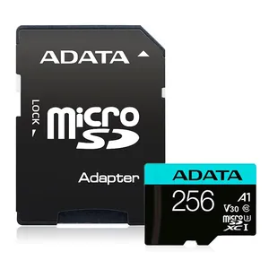 Cartao de Memoria Adata Premier Pro, 256GB, Micro SDXC + Adaptador, AUSDX256GUI3V30SA2-RA1
