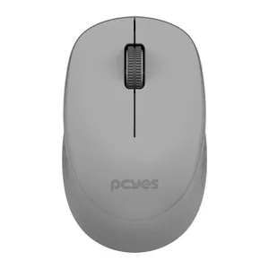 Mouse PCYes Mover Gray, 1600DPI, 3 Botoes, Wireless, PMMWSCGY