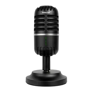 Microfone TGT Anzer, USB, Preto, TGT-ANZR-BL01