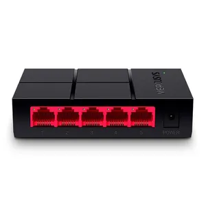 Switch Mercusys MS150G, 5 Portas, 10/100/1000 Mbps, Preto, MS105G