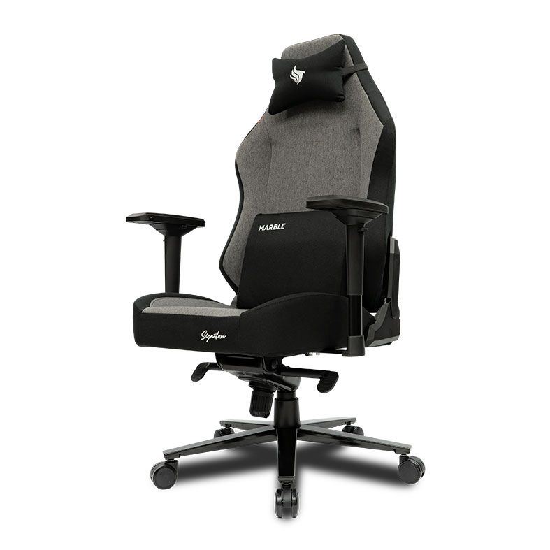 Cadeira Gamer Pichau Nova Signature Marble, Espuma Moldada, Braco 4D, Cinza, PG-NVS-MR01