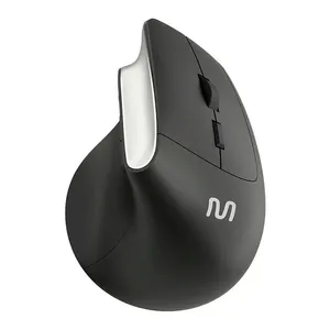 Mouse Ergo Sem Fio Multi MS800, Wireless, 1600DPI, 6 Botoes, Preto, MO384