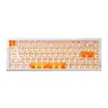 Teclado Mecanico ATK Gear RS6 Air, Switch Zenith, Branco, RS6-AIR-WT