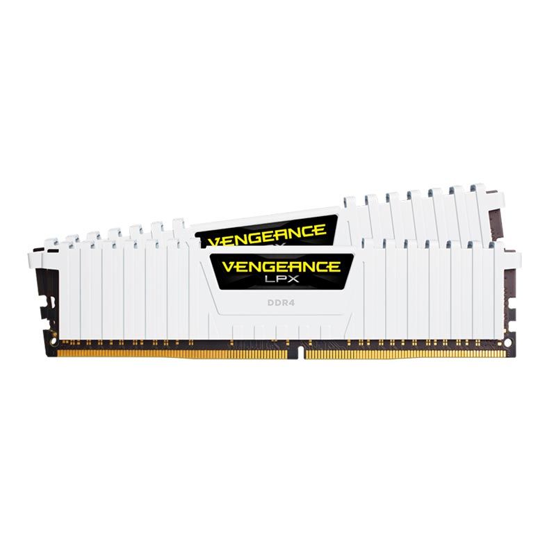 Memoria Corsair Vengeance LPX 16GB (2x8) DDR4 2666MHz C16 Branco, CMK16GX4M2A2666C16W