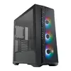 Gabinete Cooler Master Masterbox 520 Mesh, ARGB, Lateral de Vidro, 3 Fans, Preto, MB520-KGNN-S00