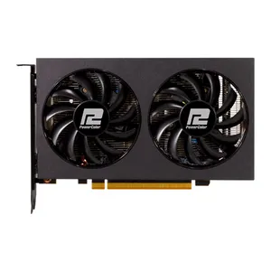 Placa de Video PowerColor Radeon RX 6500 XT Fighter OC, 4GB, GDDR6, 64-bit, AXRX-6500XT-4GBD6-DH/OC