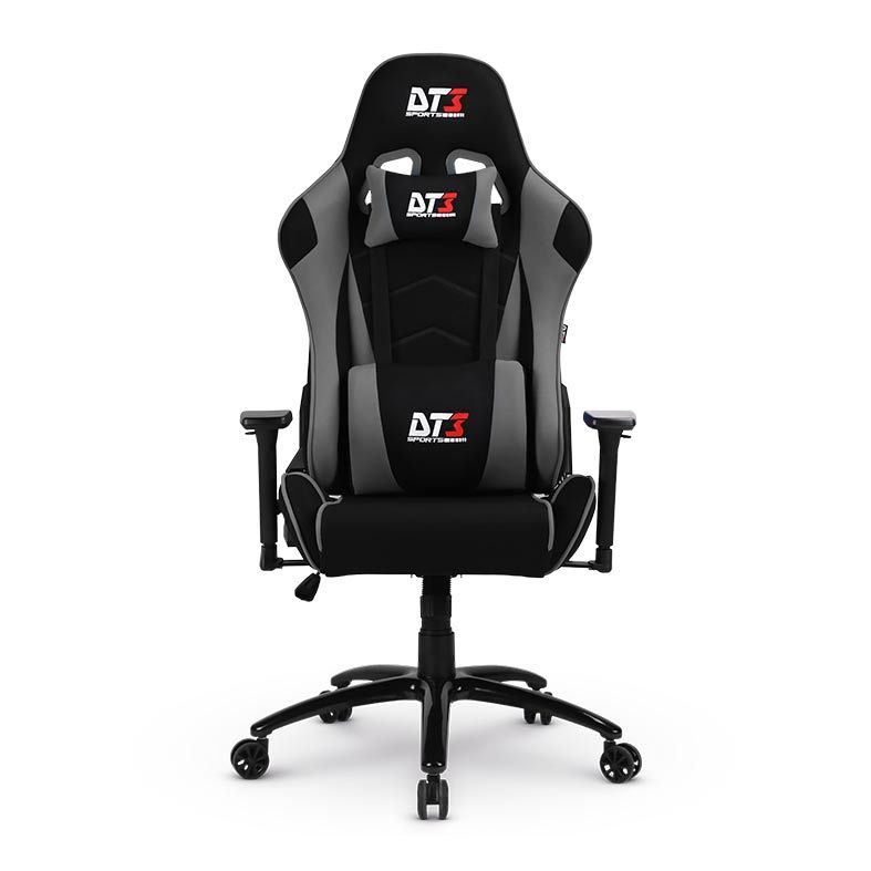 Cadeira Gamer DT3 Mizano Fabric V2, Preta e Cinza, 13799-9
