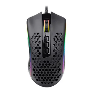 Mouse Gamer Redragon Storm RGB 12400DPI Preto, M808-RGB