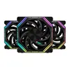 Kit Ventoinhas Aigo Darkflash Infinity 34, ARGB, 3x120mm, Preto, INF34-ARGB-3BK