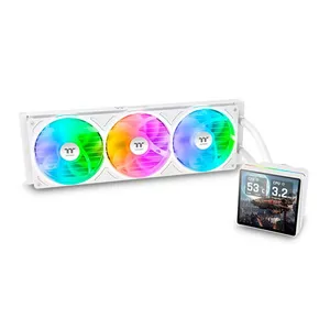 Water Cooler Thermaltake TH360 V3 Ultra, ARGB, 360mm, Branco, CL-W476-PL12SW-A