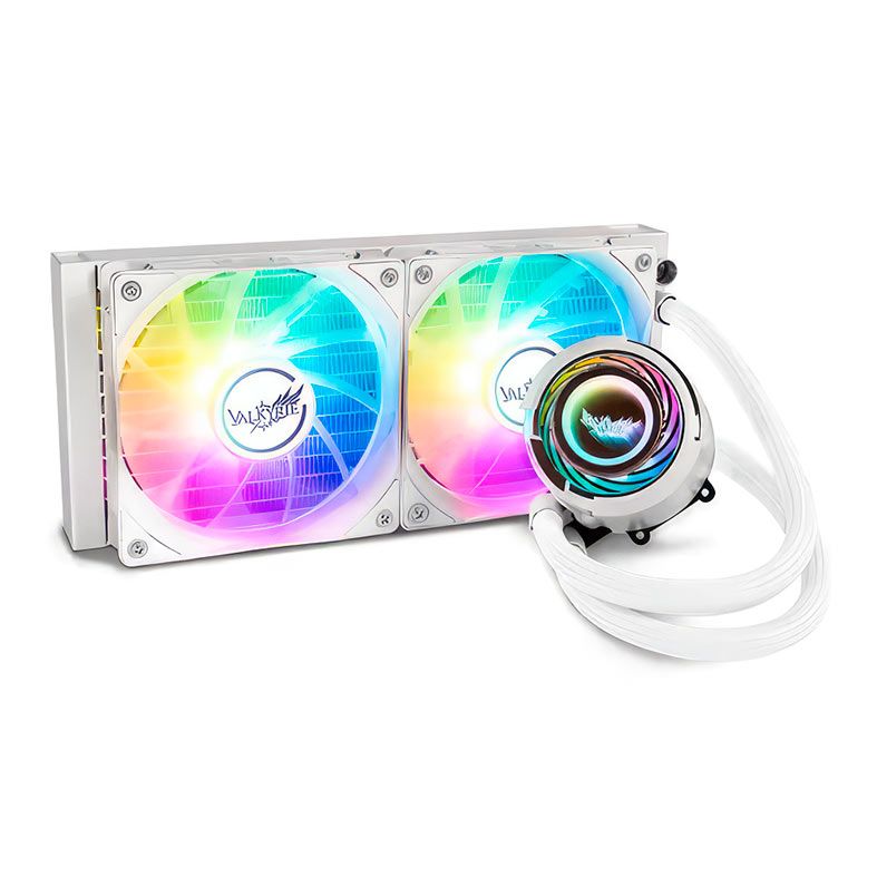Water Cooler Valkyrie Jarn C240W 240mm RGB Branco