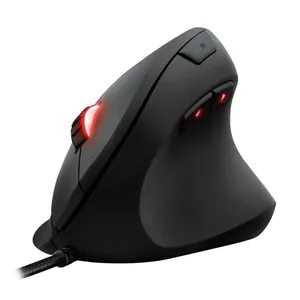Mouse Trust GXT 144 Rexx Vertical Ergonômico 10000DPI RGB, T22991