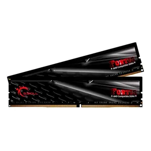 Memoria G.Skill Fortis AMD 16GB (2x8) DDR4 2400MHz Preta, F4-2400C15D-16GFT