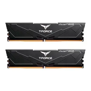 Memoria Team Group T-Force Vulcan A, 32GB (2x16GB), DDR5, 6400MHz, C32, Preto, FLABD532G6400HC32ADC01