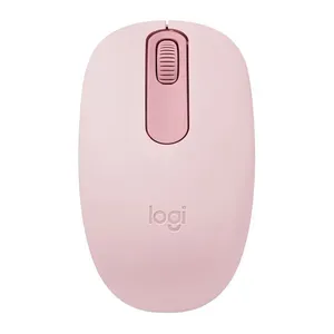 Mouse Gamer Logitech M196, Bluetooth, 1000DPI, 3 Botoes, Rosa, 910-007458