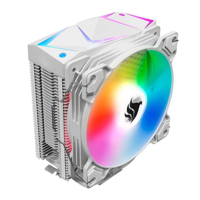Cooler Para Processador Pichau Falcon, ARGB, 120mm, Branco, PG-FLCARGB-WH01