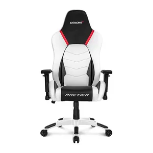 Cadeira Gamer AKRacing Arctica Branca/Preto/Vermelho, 10632-2